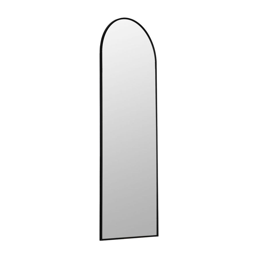 Black Iron Frame Full-Length Mirror