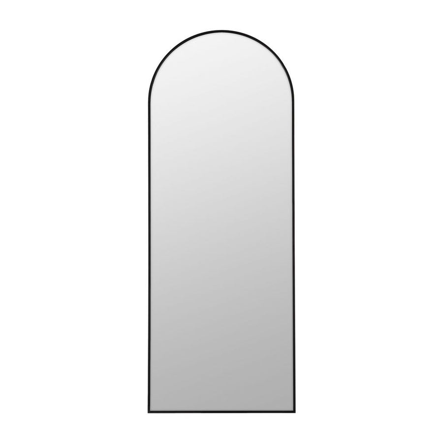 Black Iron Frame Full-Length Mirror