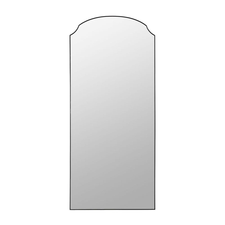 Black Iron Frame Full-Length Mirror