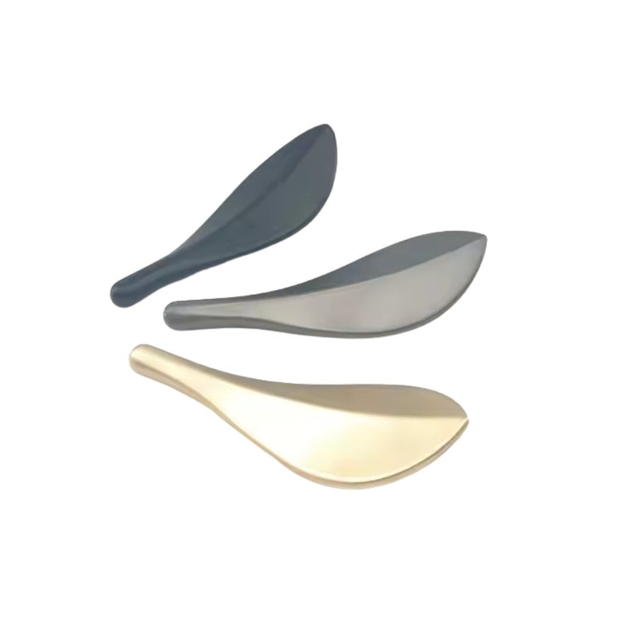 Black Leaf Handle Knob