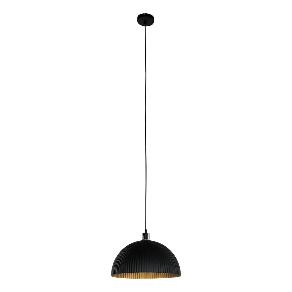 Black Metal Hanging Ceiling Shade - LUXONAS