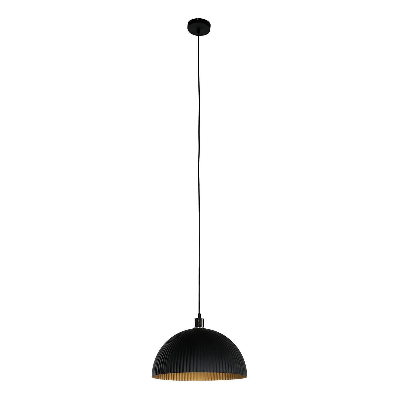 Black Metal Hanging Ceiling Shade - LUXONAS