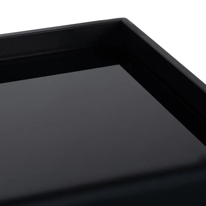 Black Metal O Ring Console - LUXONAS