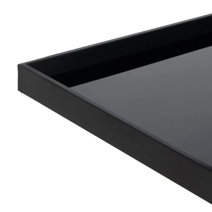 Black Metal O Ring Console - LUXONAS