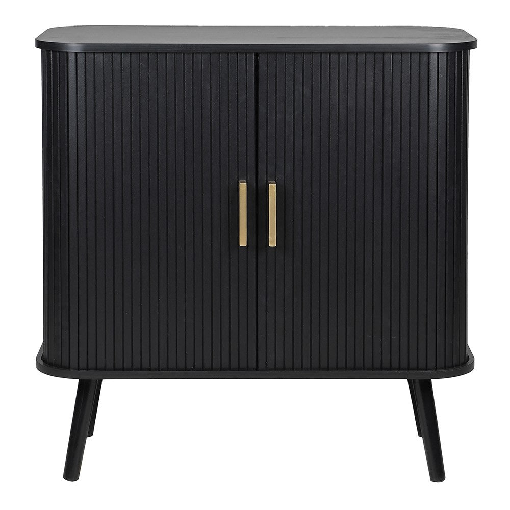 Black Nerie Cabinet - Stylish and Functional Storage Solution - LUXONAS