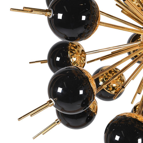 Black Sputnik Chandelier - LUXONAS
