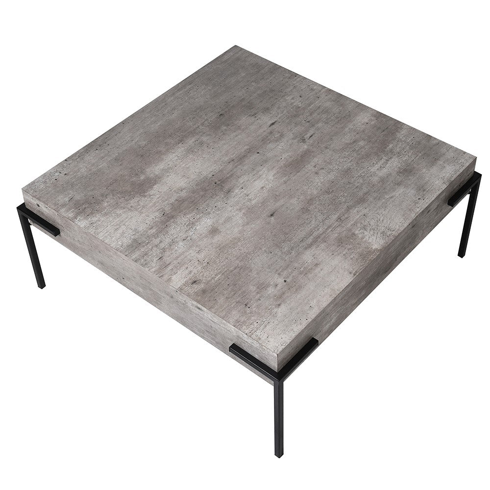 Blanco Concrete Effect Coffee Table - LUXONAS