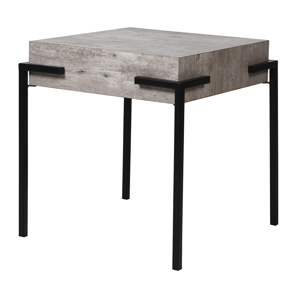 Blanco Concrete Effect Side Table
