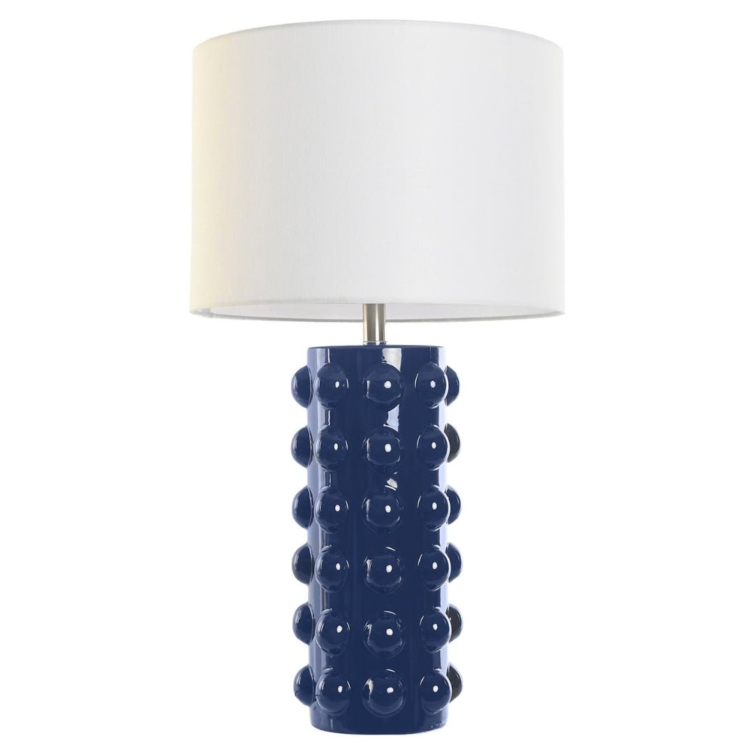 Blue Bobble Ceramic Table Lamp