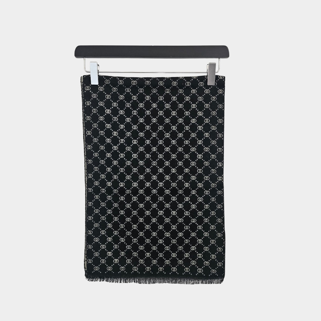 Blue Design Scarf - Stylish and Versatile Accessory