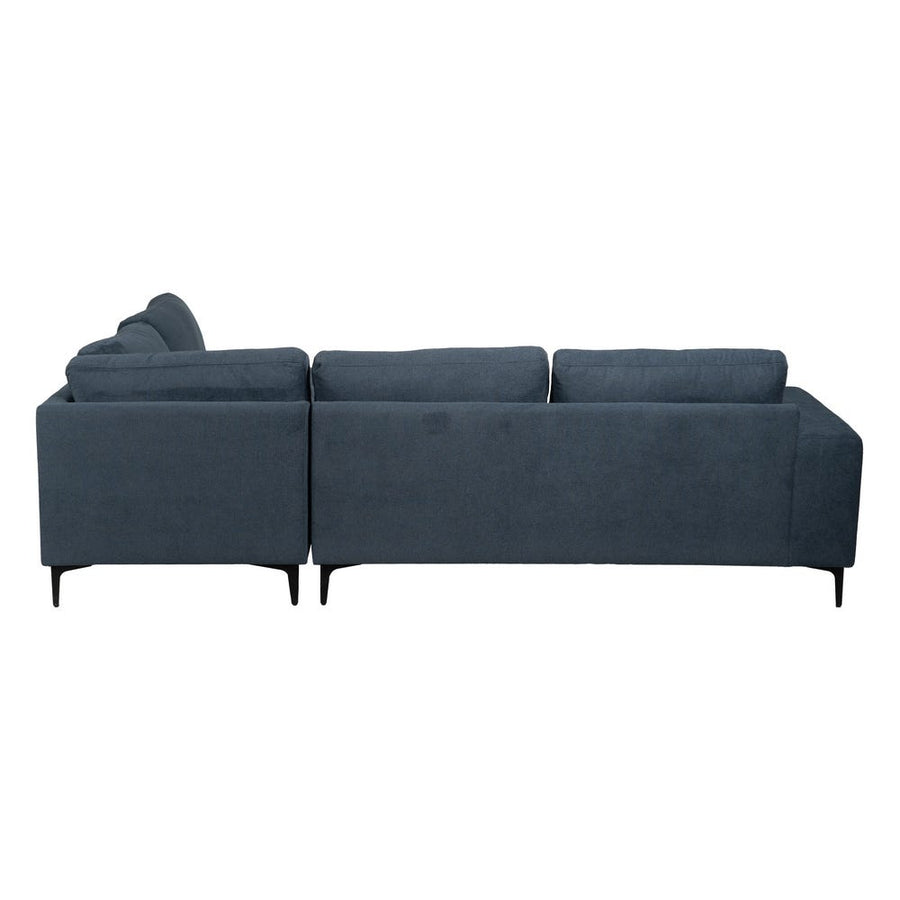 Blue L-Shape Sofa - Right