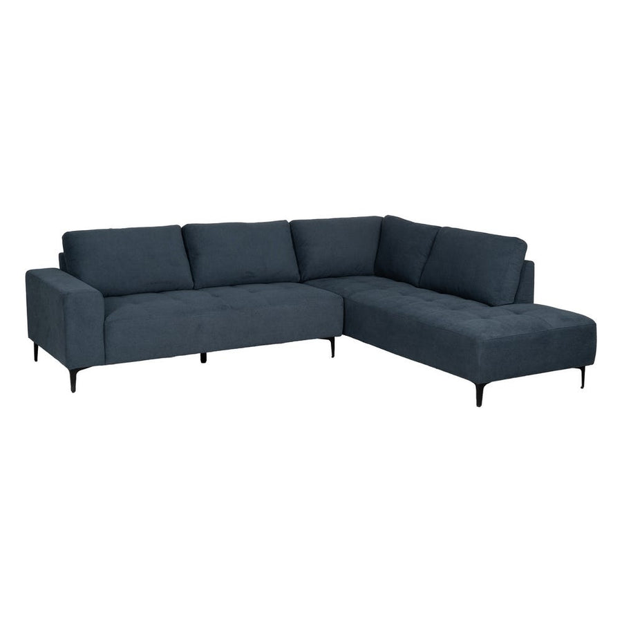 Blue L-Shape Sofa - Right