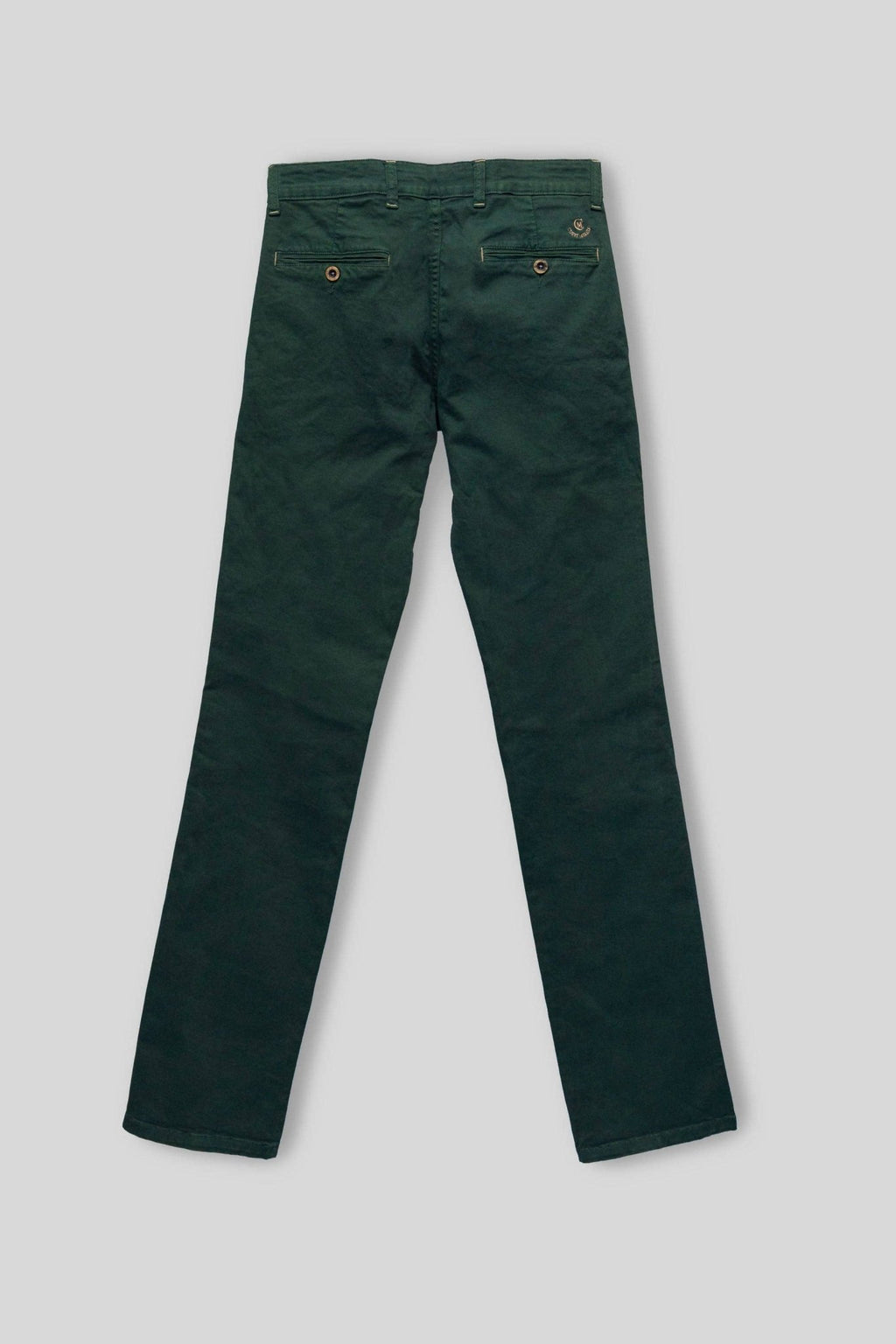 Bottle Green Stretch Chino Pants | Jesulín - LUXONAS HOME