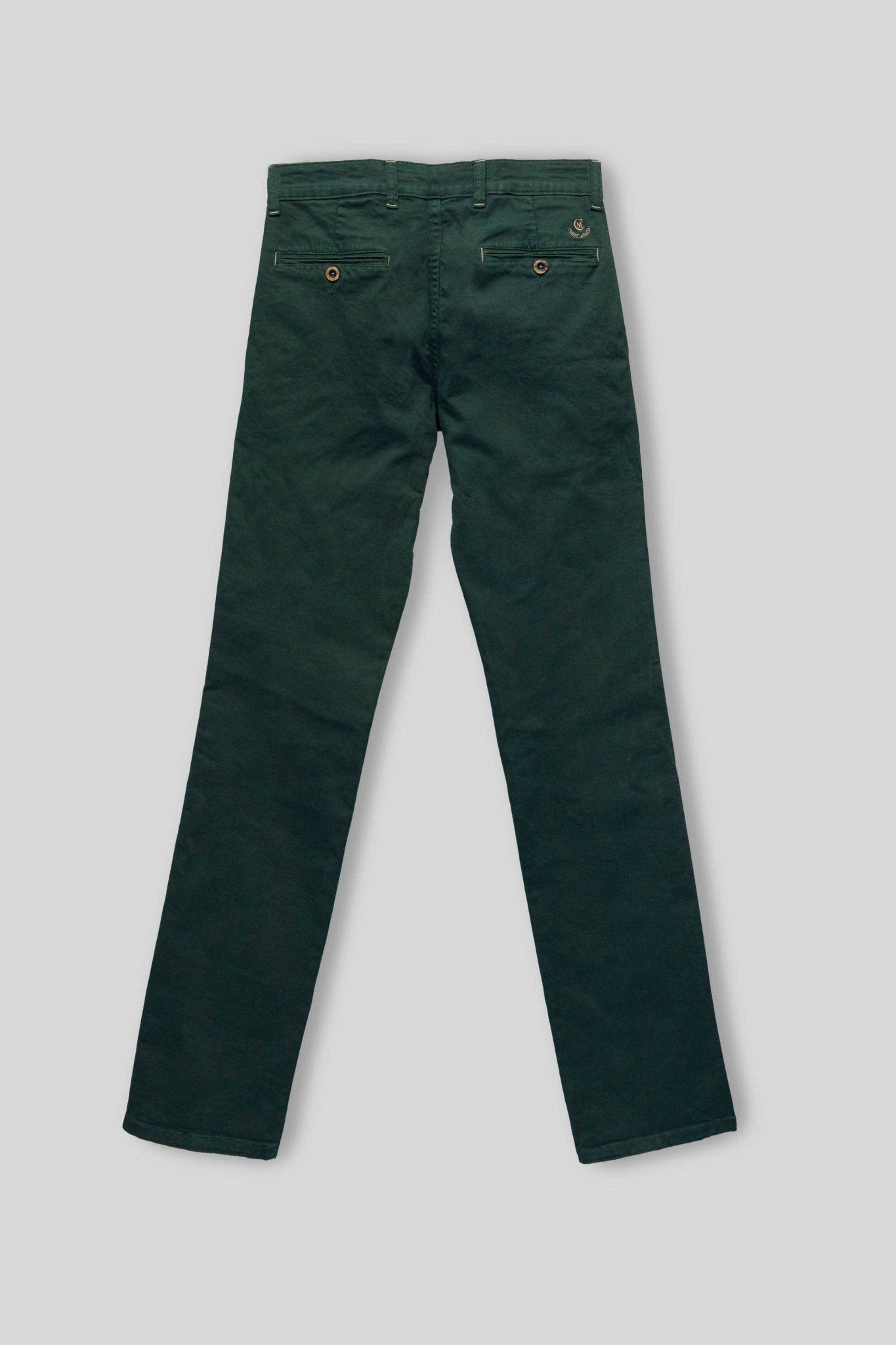 Bottle Green Stretch Chino Pants | Jesulín - LUXONAS HOME