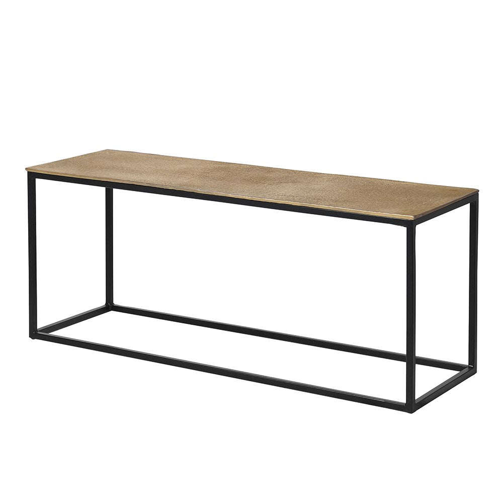 Brass Low Divider Console