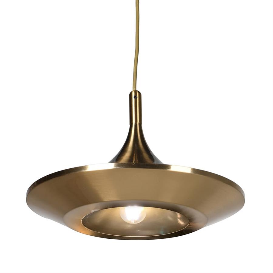Brass Plated Pendant Light