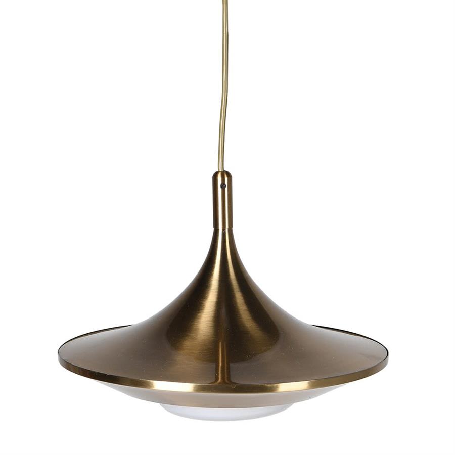 Brass Plated Pendant Light