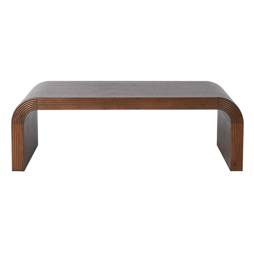 Bridge Coffee Table - Elegant Oak and Plywood Design - LUXONAS
