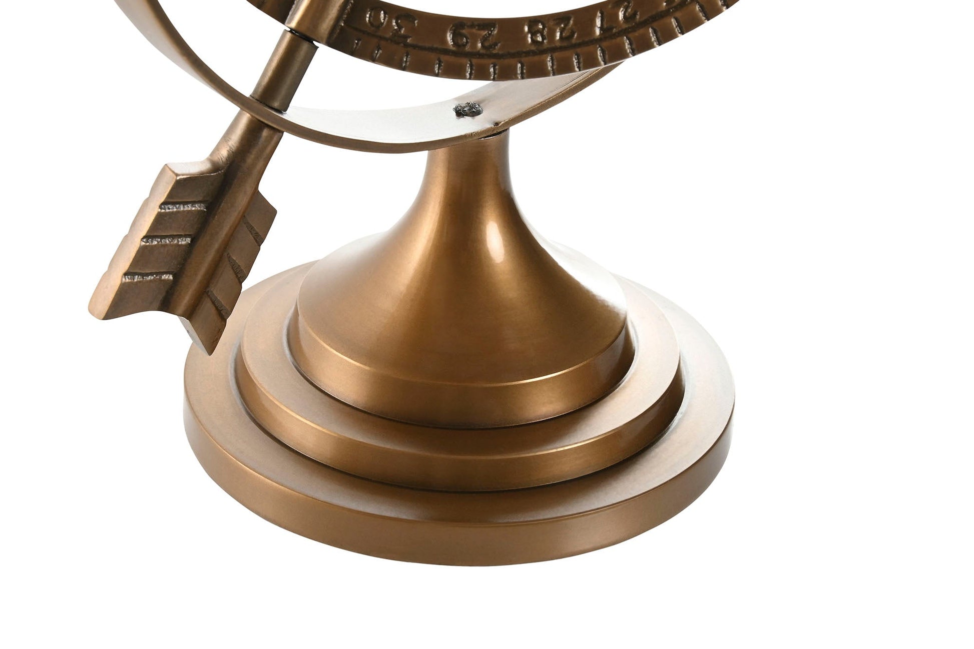 Bronze Aluminium Antique Globe - LUXONAS