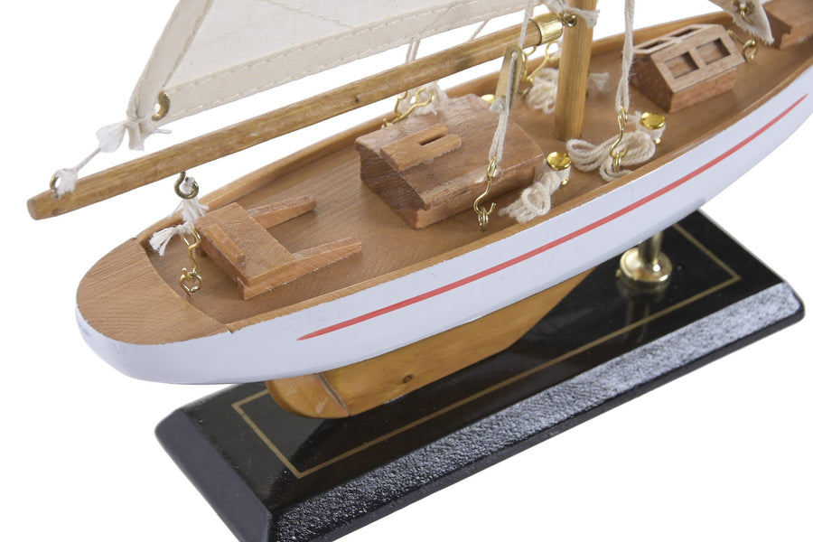 Brown Boat Sailing Yatch
