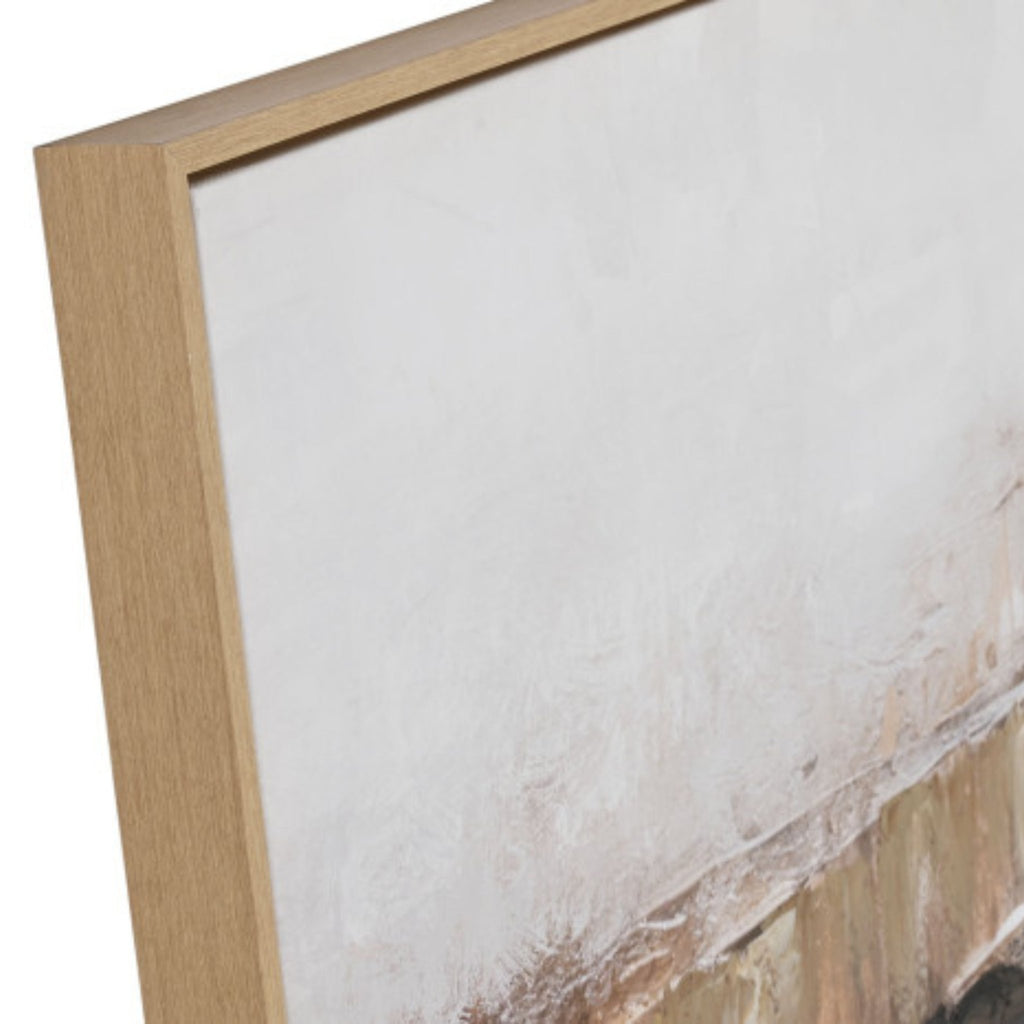 Brown Hues Abstract Wall Art - LUXONAS