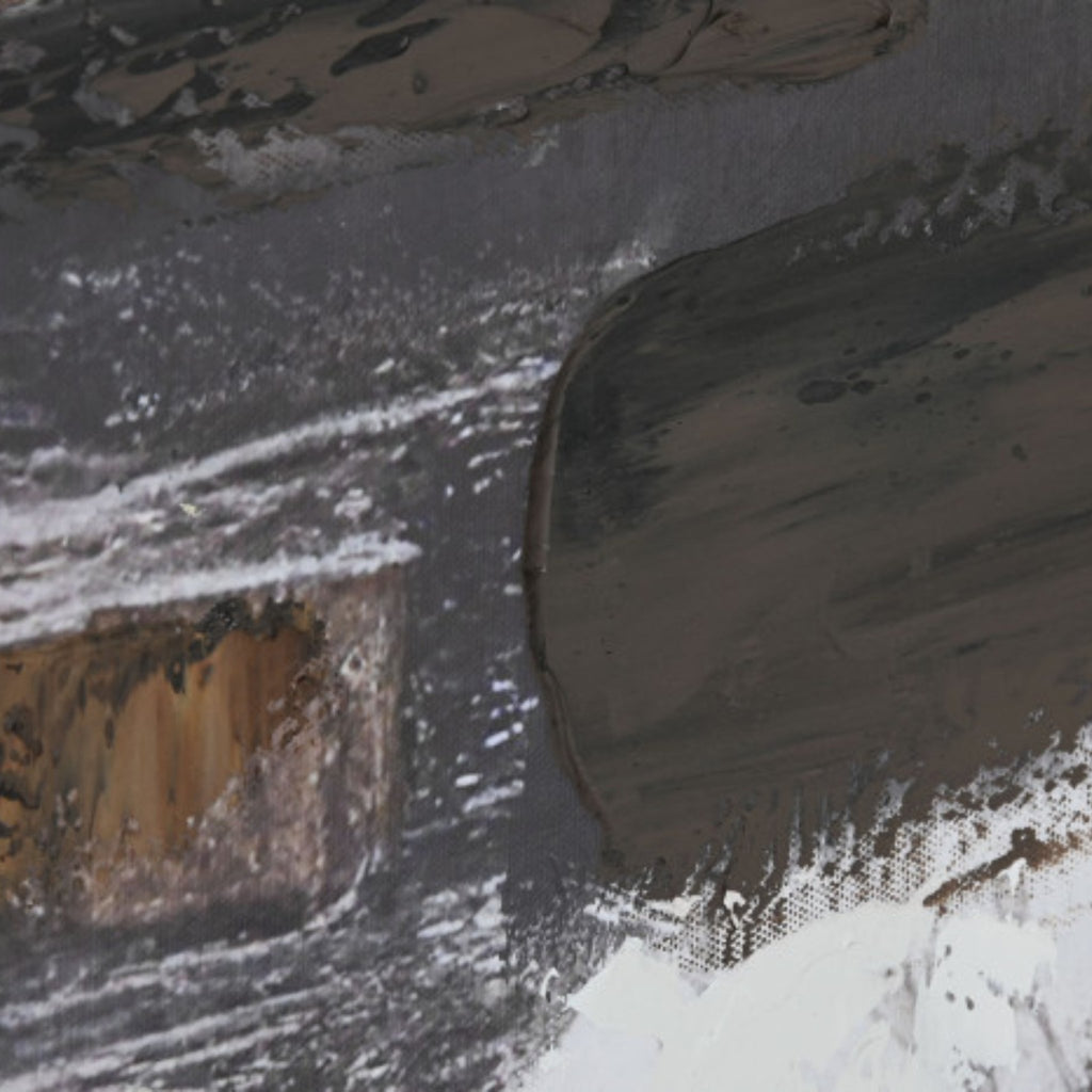 Brown Hues Abstract Wall Art - LUXONAS