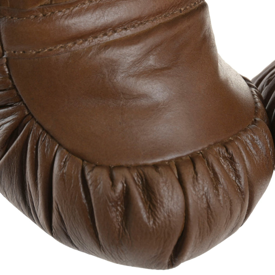 Brown Leather Boxing Gloves