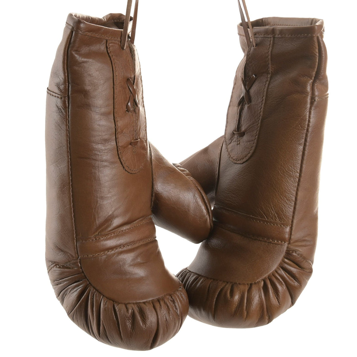 Brown Leather Boxing Gloves