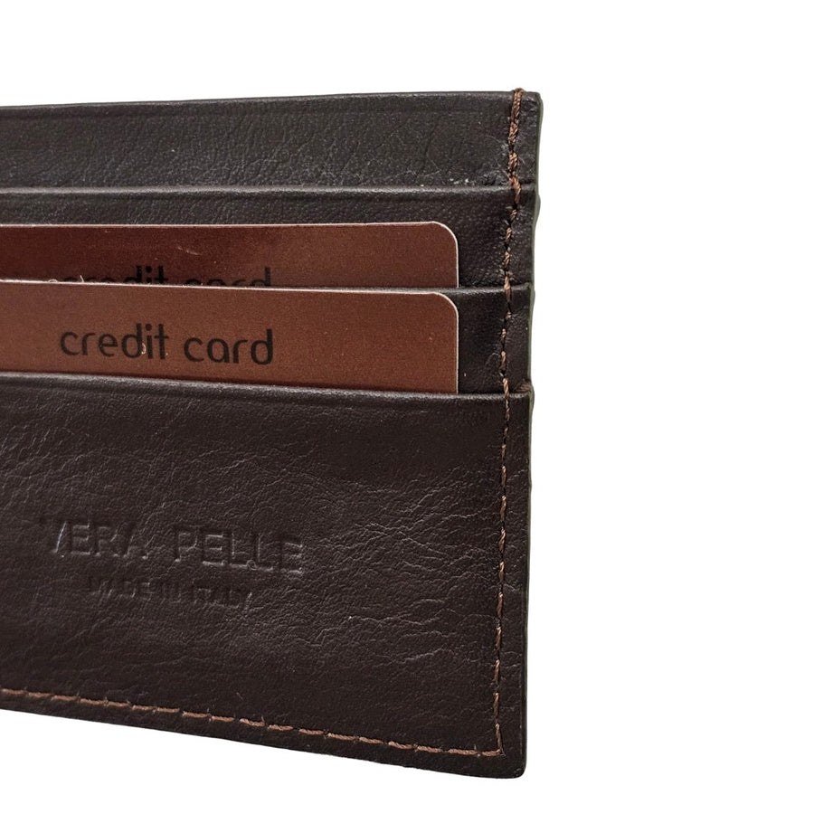Brown Leather Card Holder