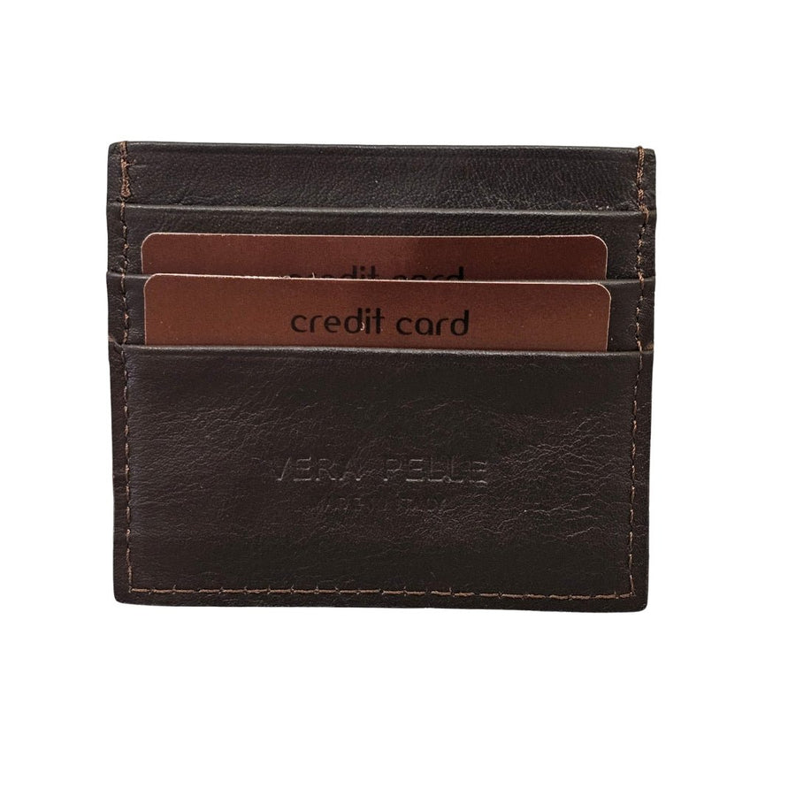 Brown Leather Card Holder