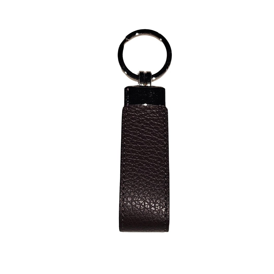 Brown Leather Key Ring