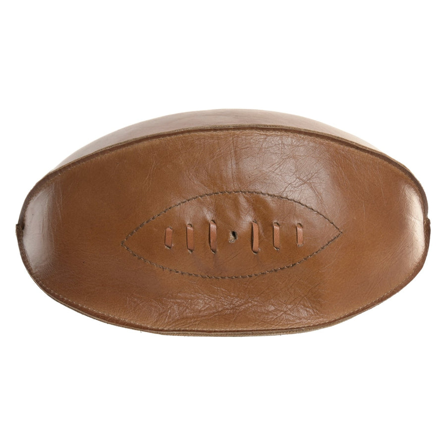 Brown Leather Rugby Ball