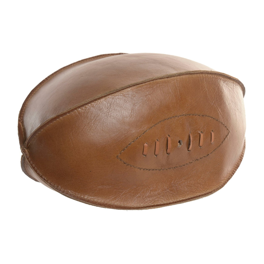 Brown Leather Rugby Ball