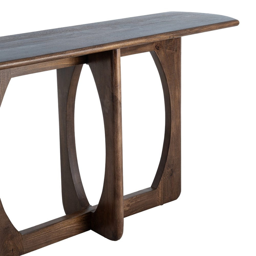 Brown Mango Wood Console Table
