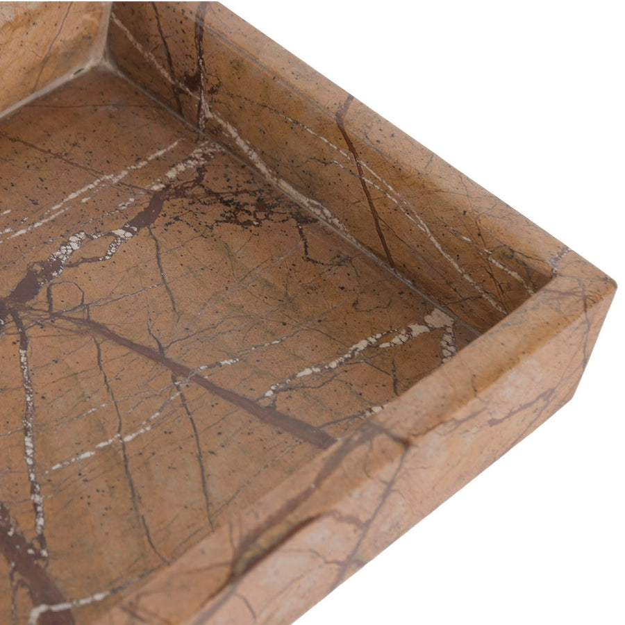 Brown Marble Tray