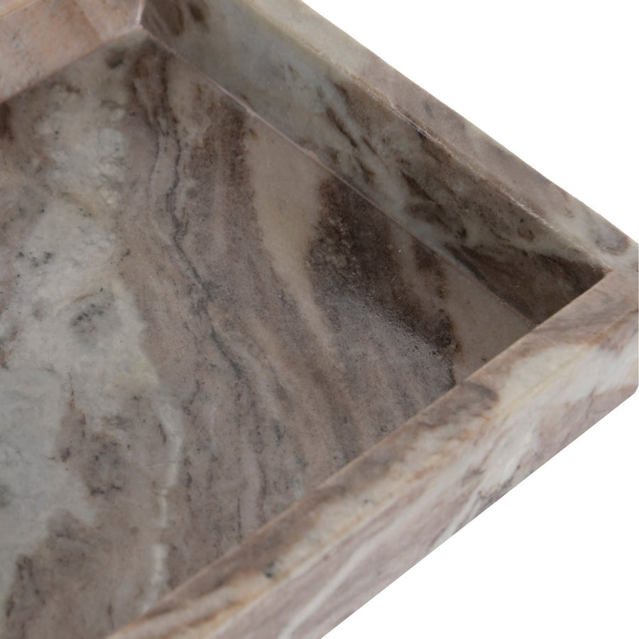 Brown/Grey  Marble Tray