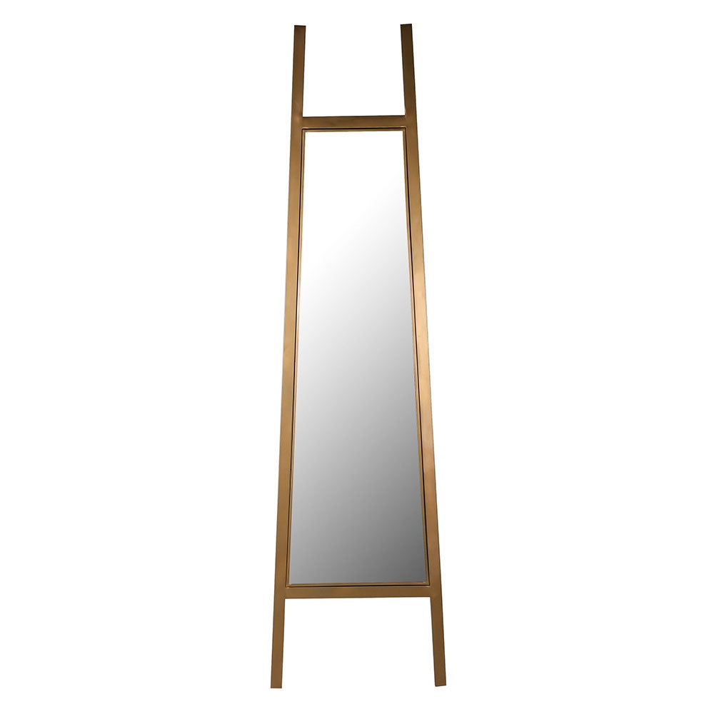 Brushed Gold Cheval Mirror - LUXONAS