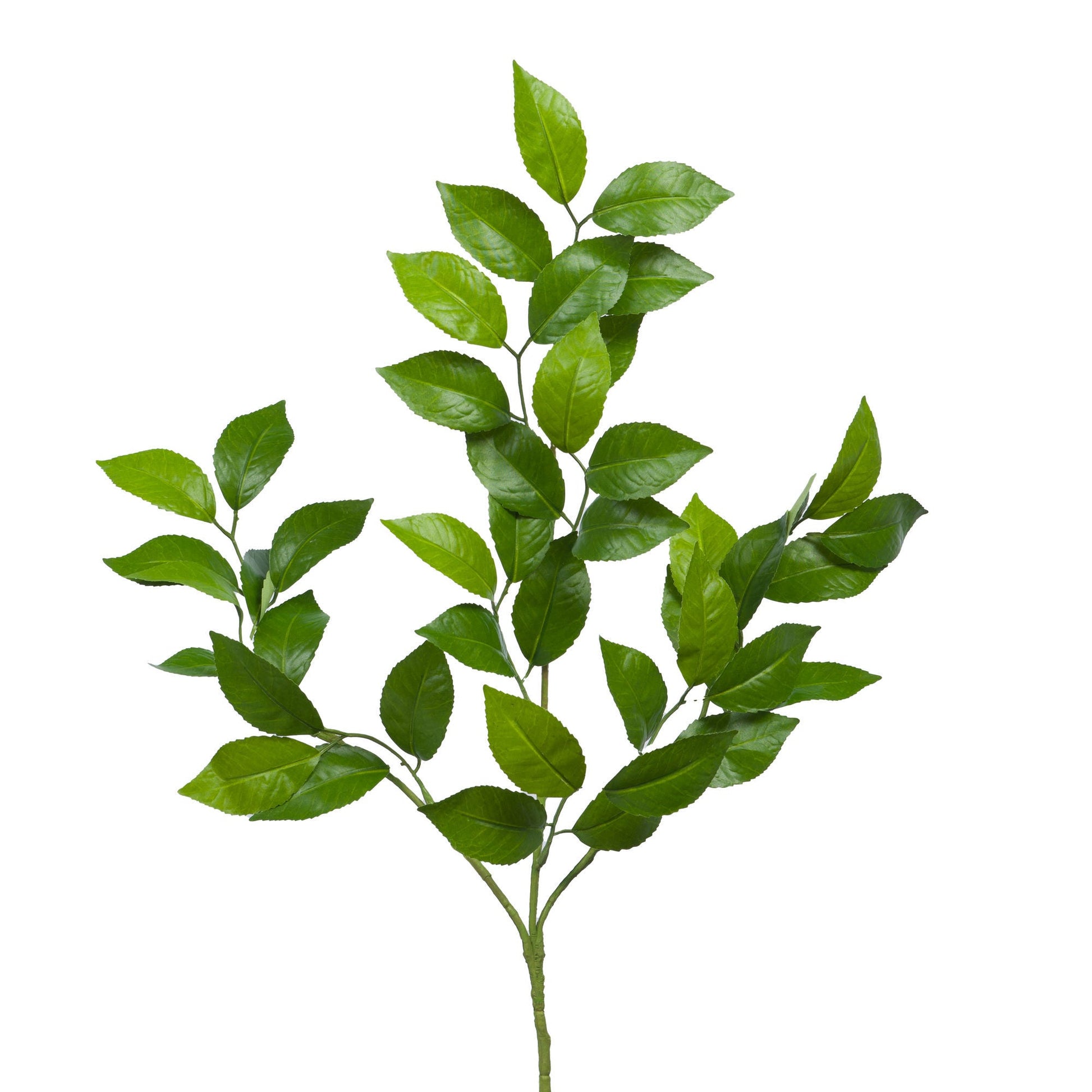 63cm Faux Camellia Leaf Stem
