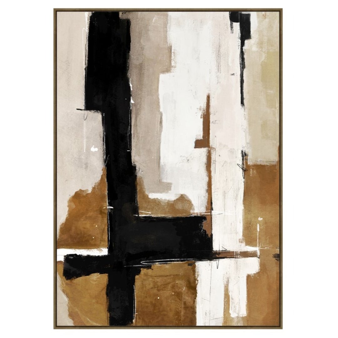 Canvas Abstract Picture Earth - A Stunning Wall Art Piece - LUXONAS