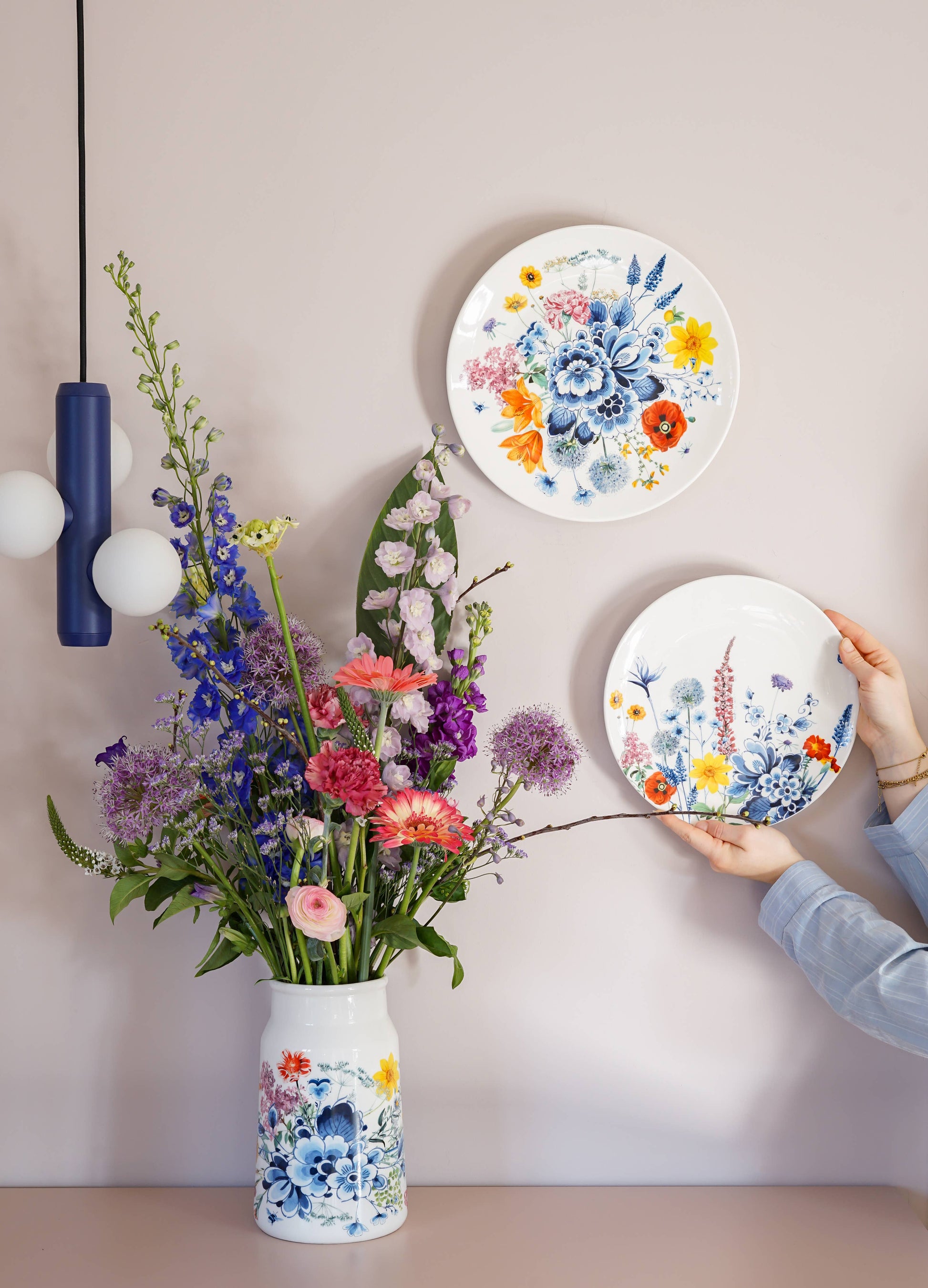 Wildflowers Wall Plate