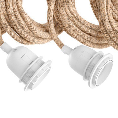 Ceiling Lamp Fitting – Natural White – 5 Fittings - LUXONAS HOME