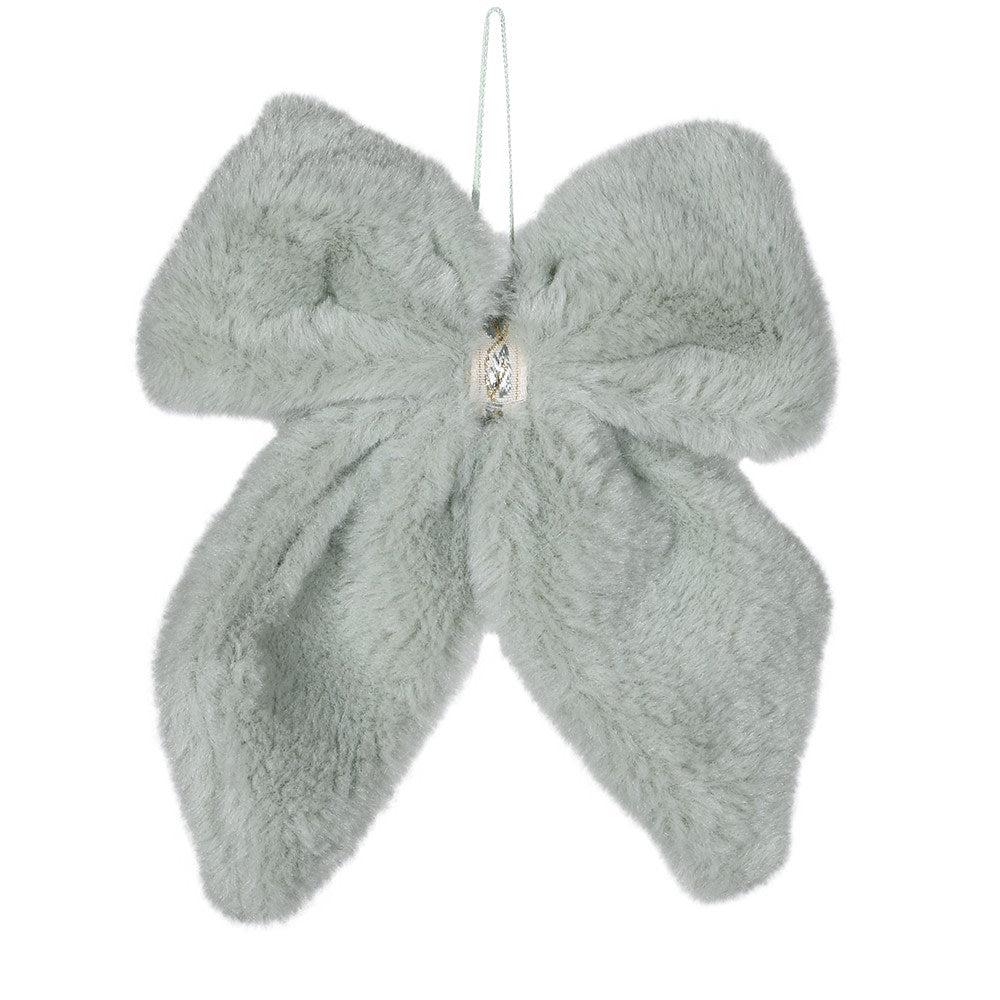 Celadon Fluffy Bow - Cute and Stylish Accessory - LUXONAS