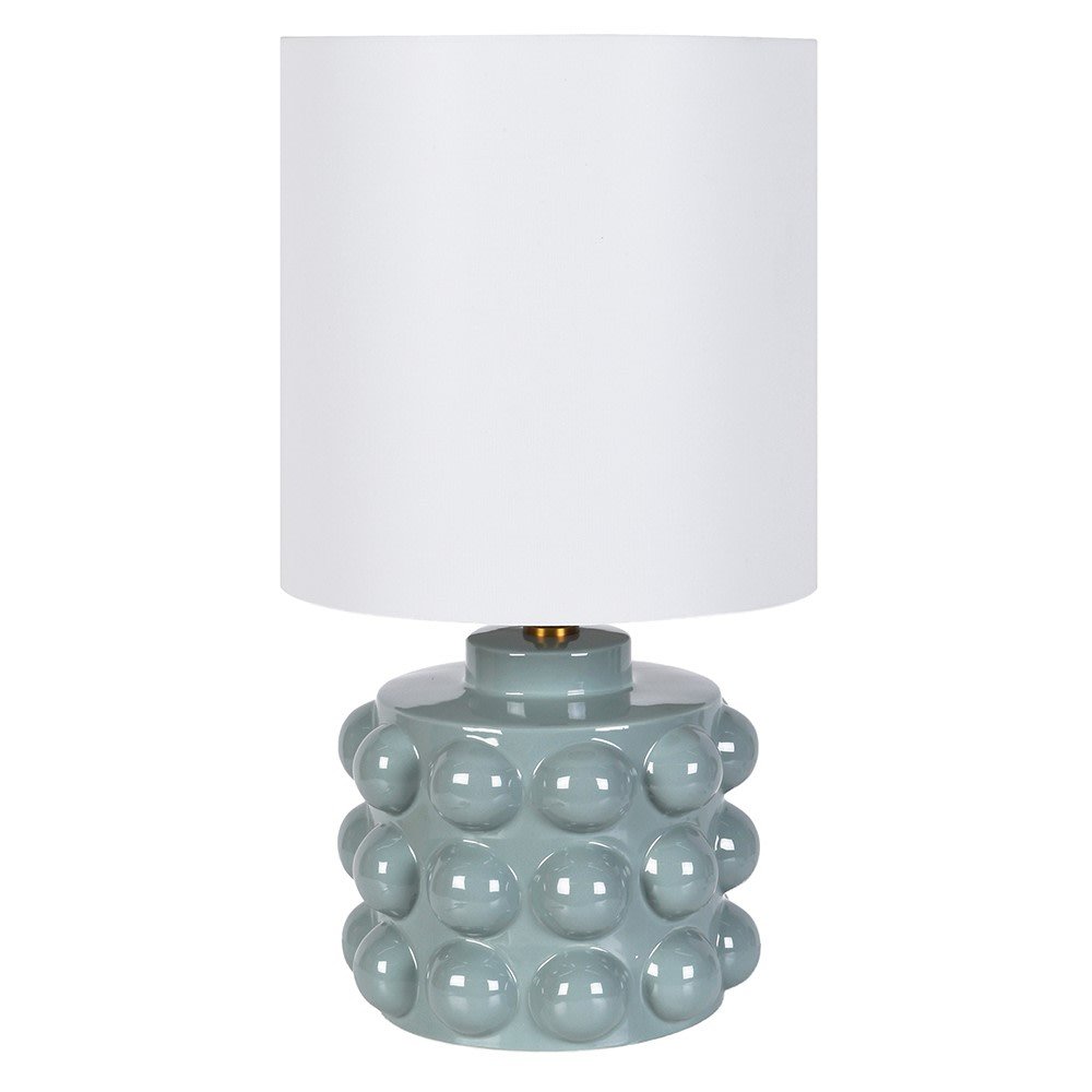 Celadon Glaze Bobble Table Lamp