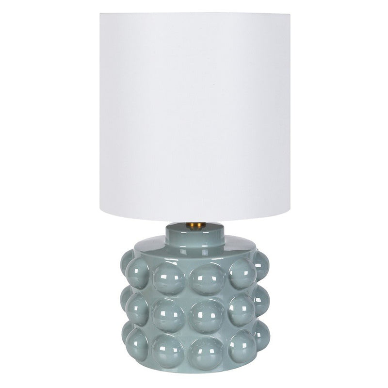 Celadon Glaze Bobble Table Lamp