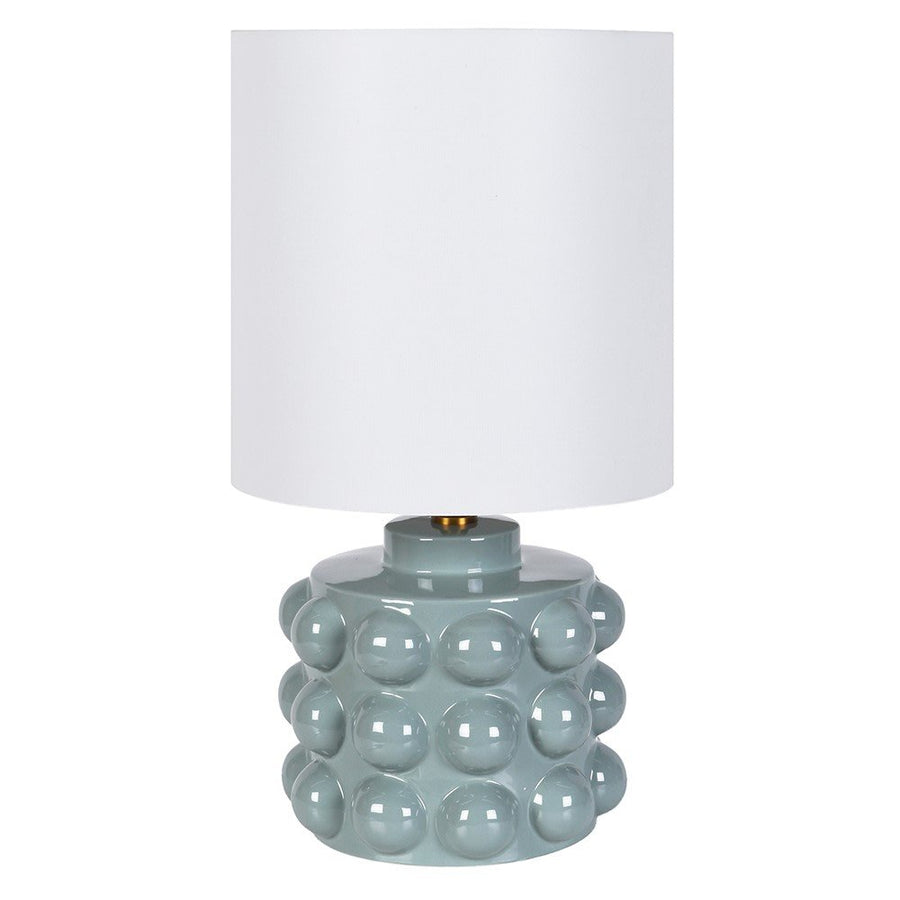 Celadon Glaze Bobble Table Lamp