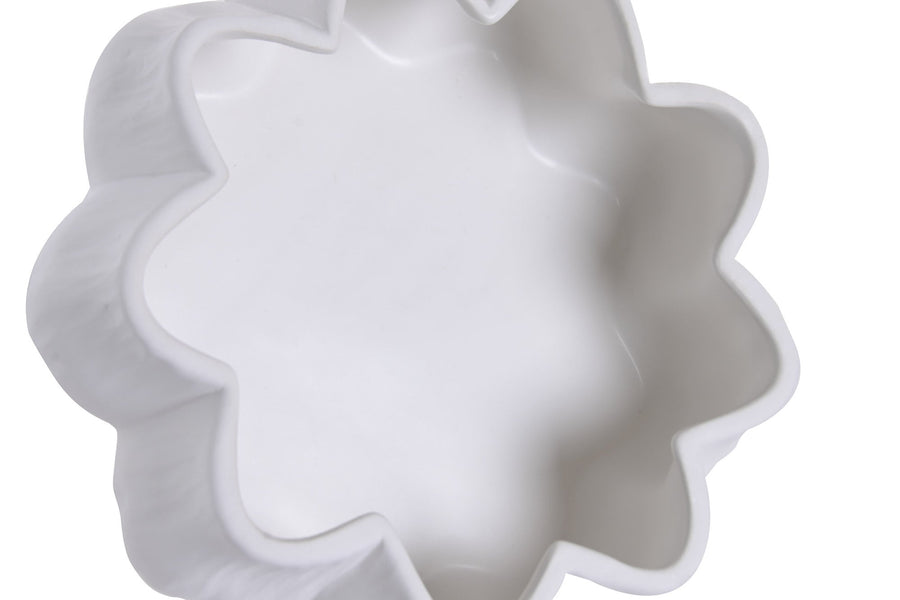 Ceramic Centrepiece Bowl, White