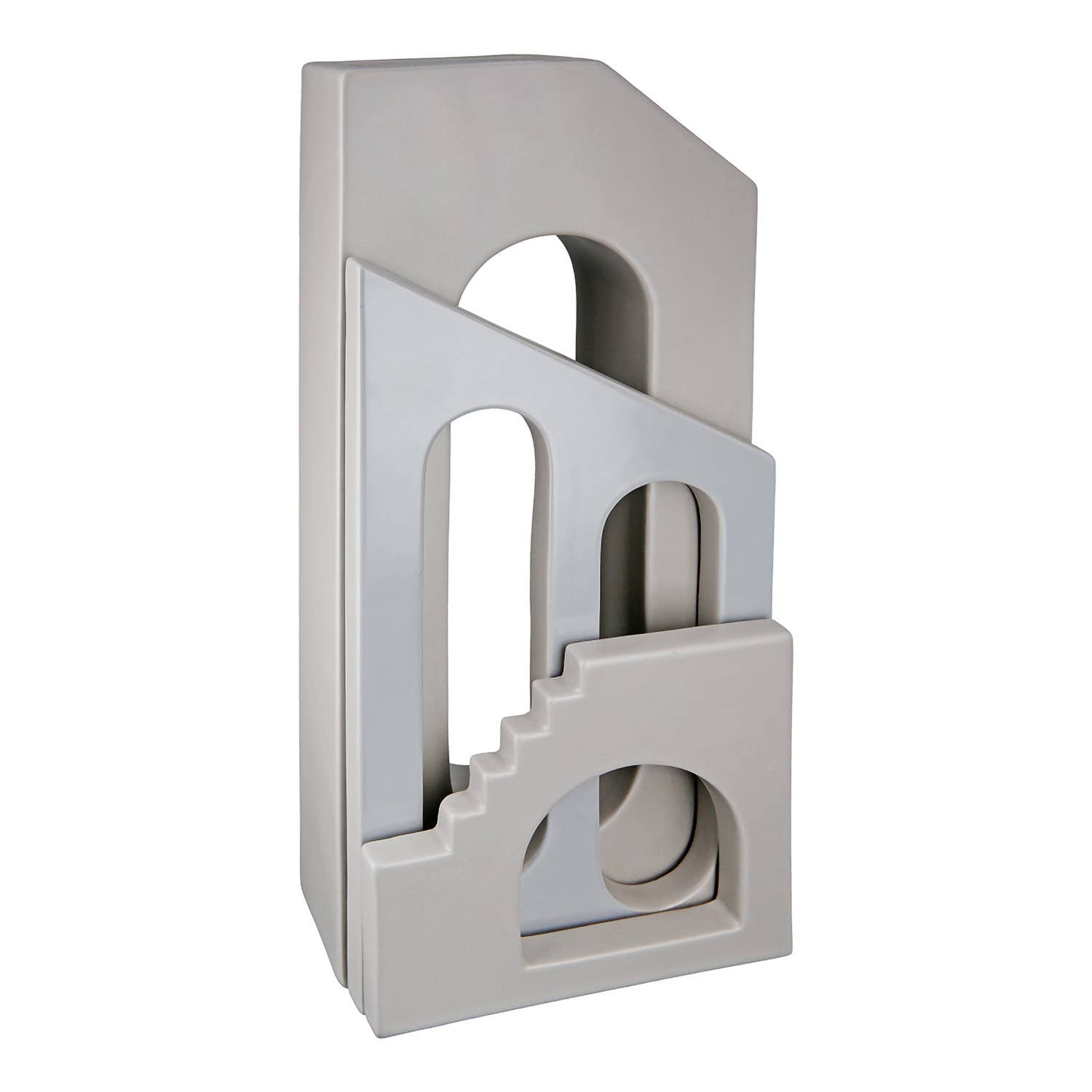 Ceramic House - Shaped Vase - LUXONAS HOME