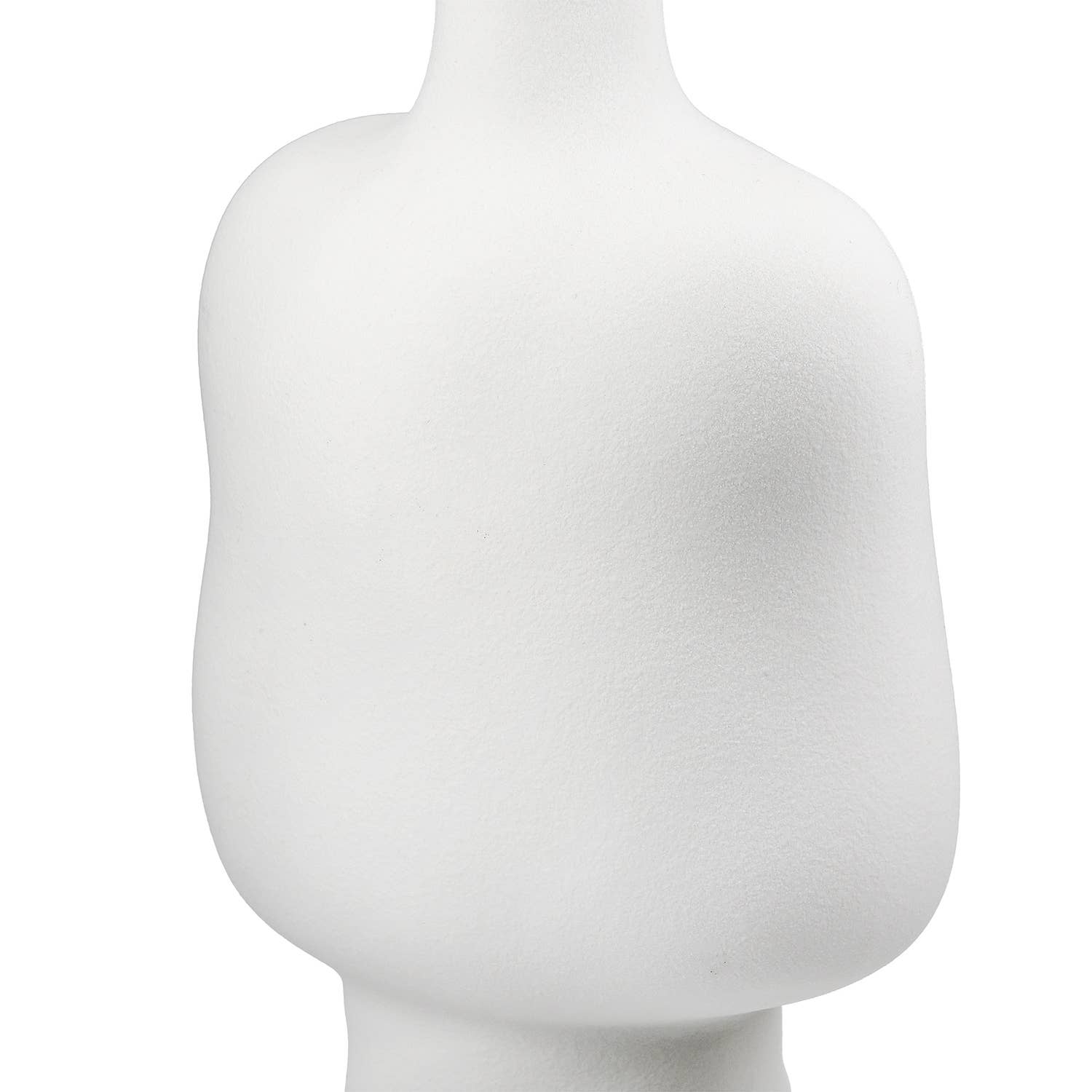 Ceramic White Organico Vase - LUXONAS HOME
