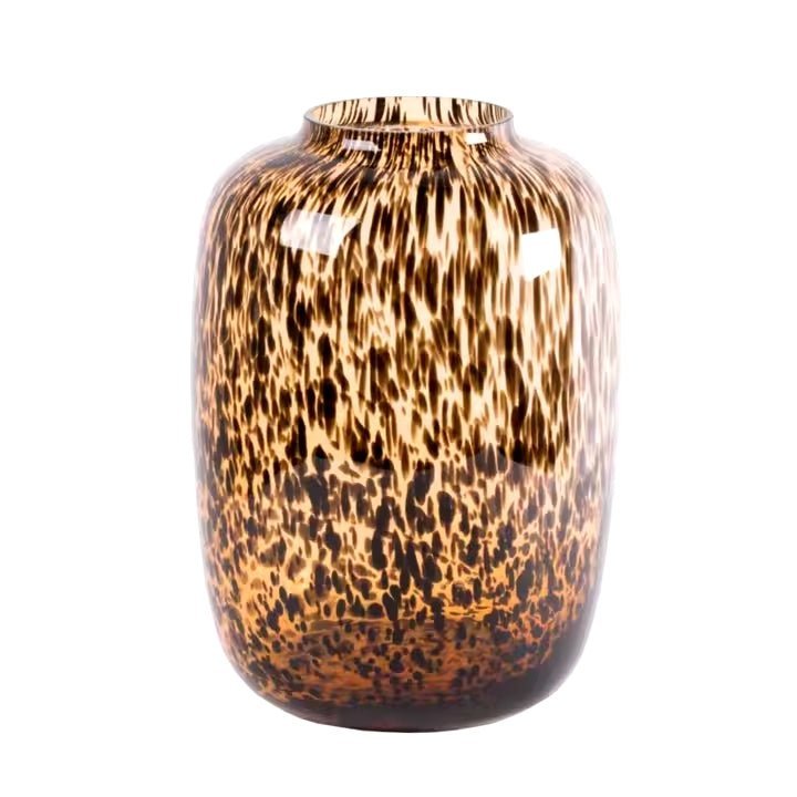 Cheetah Vase Brown Small - LUXONAS HOME