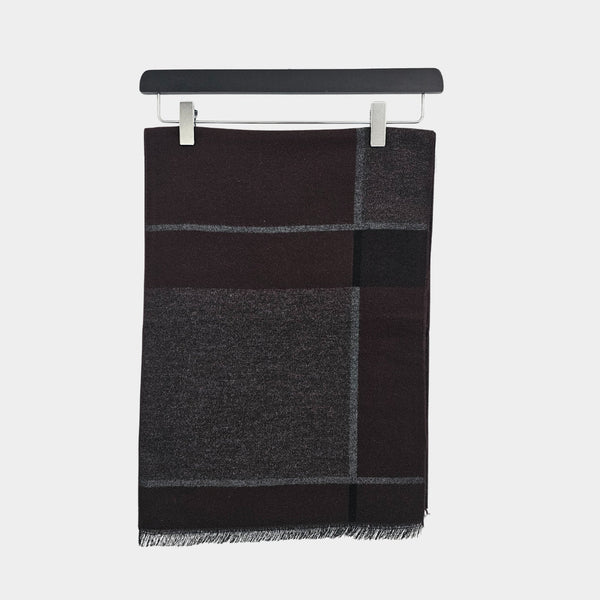 Chequered Burgundy - Stylish and Versatile Accessory